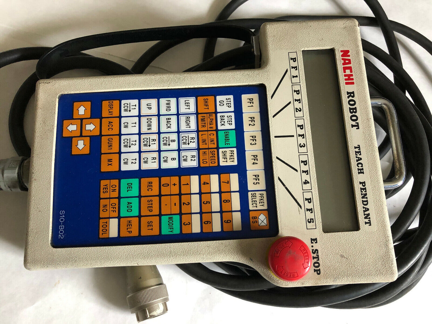 Nachi Rtc200 Teaching Controller Robot Teach Pendant S10-B02,Cf