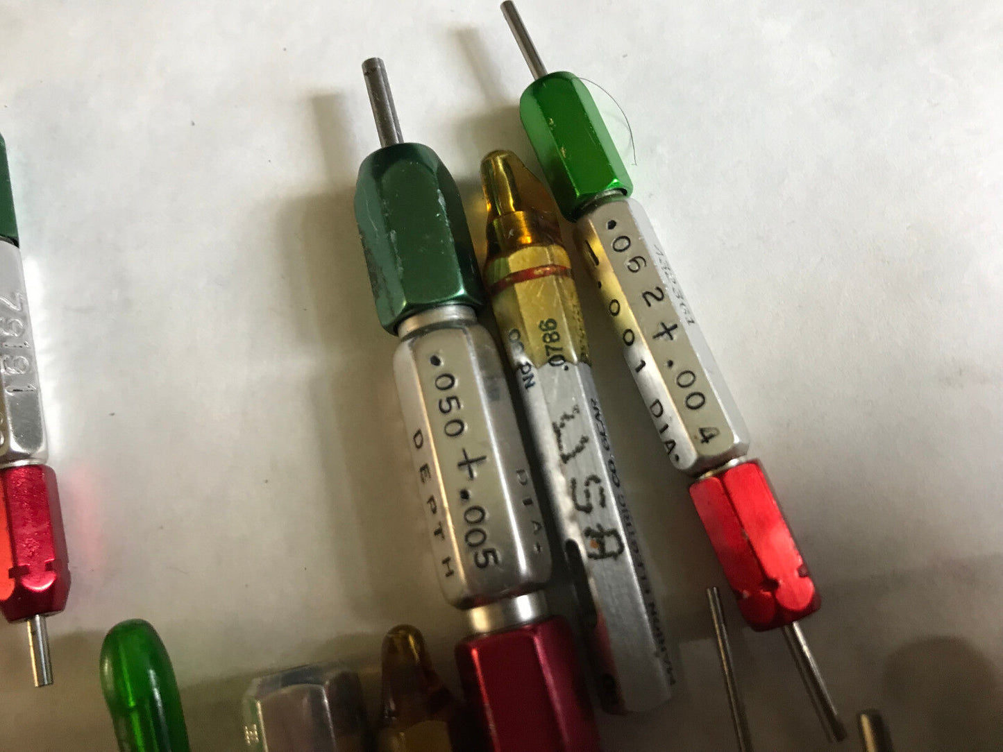Lot Plug Gage Go Nogo Van Keuren .093,097,0932,062,0795,078,079,062,071,073,Es