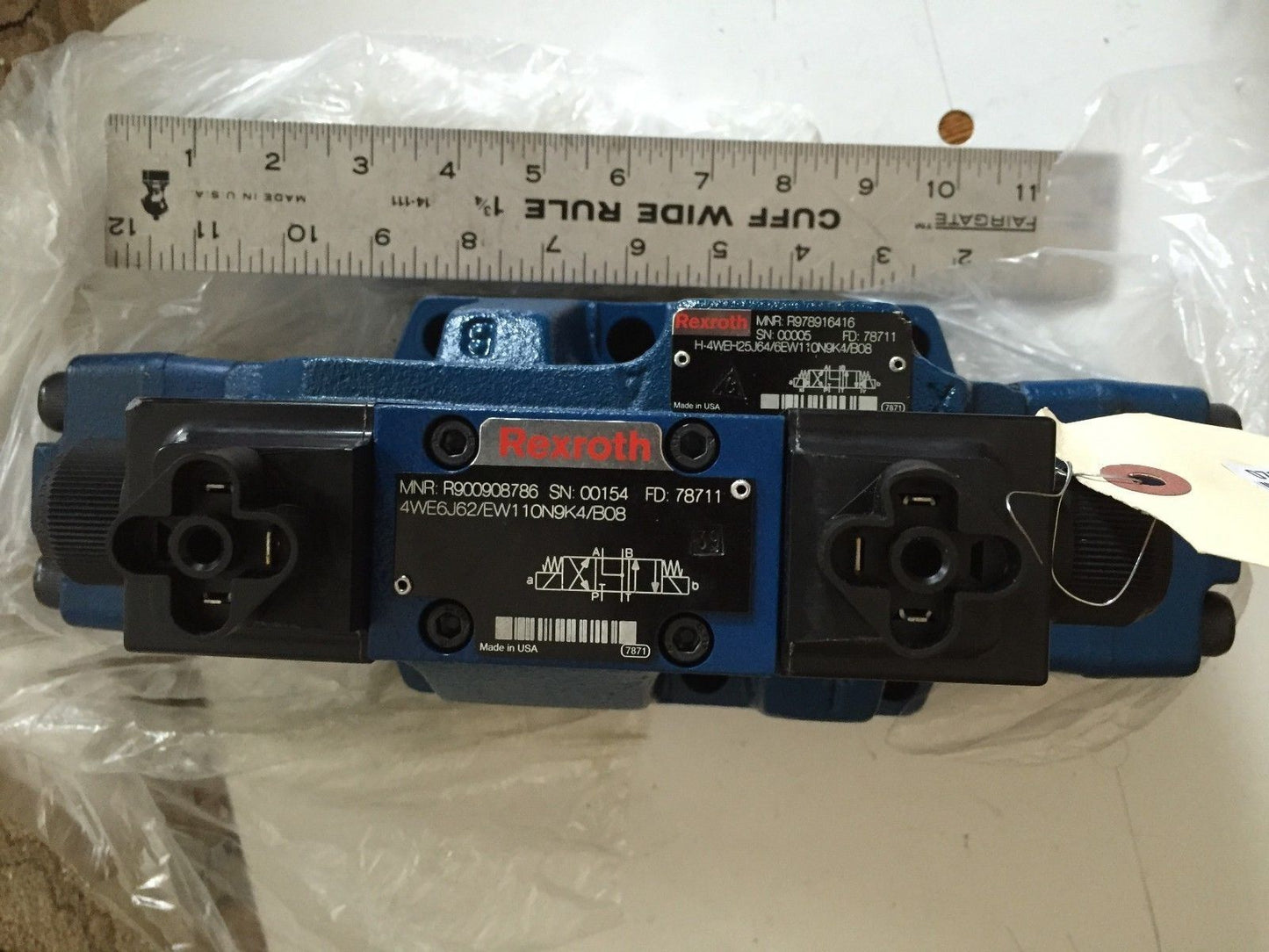 Rexroth 4We6j62/Ew110n9k4/B08 R900908786,R978916416 Hydraulic Direction Valve,Ch