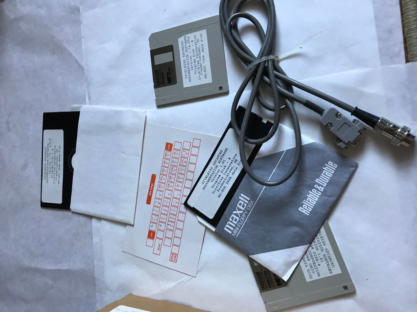New Divelbiss Pic-Em-02 Emulator, And Software Cd For Icm Pr-05,Et