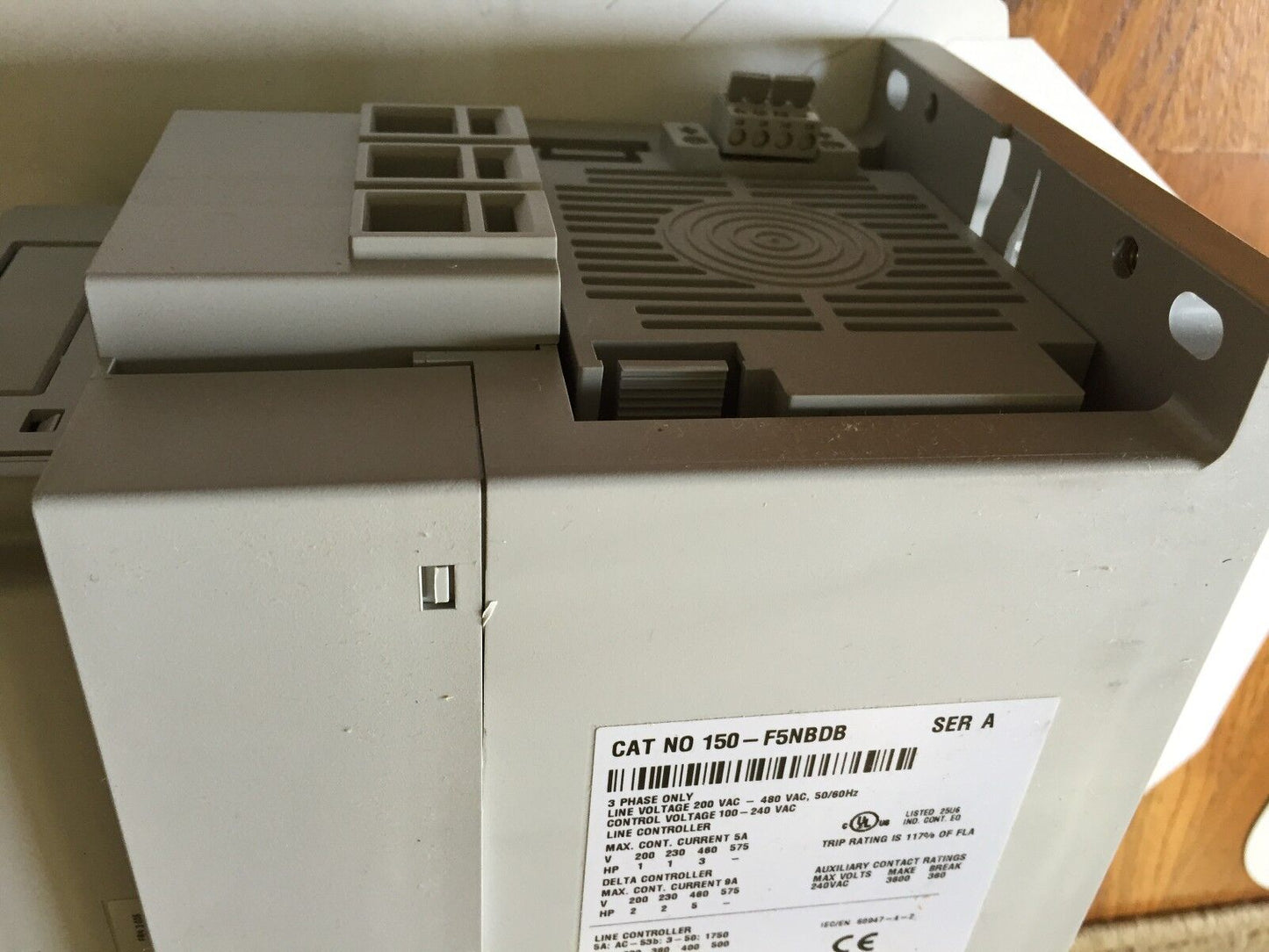 New Allen Bradley 150-F5nbdb Ser A Drive Smc-Flex Open 5Amp 0.5-3Hp 460Vac,Ed