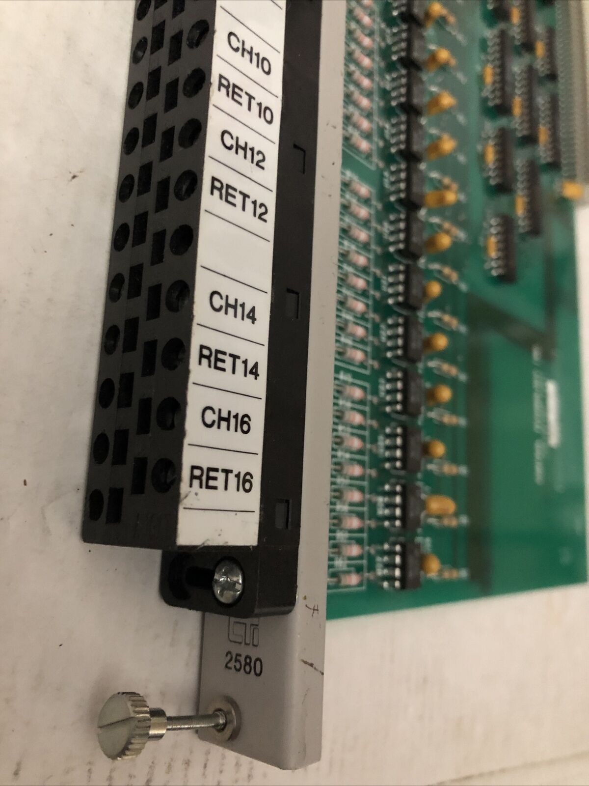 Control Technology 901C-2580 Input Module Isolated 16Pt 120Vac ,2580,Cv