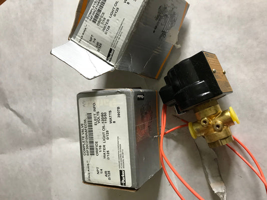 Lot 2 Parker 04F30c2104aafec05 Solenoid Valve Gold Ring,O4f30c2104aafec05,110V