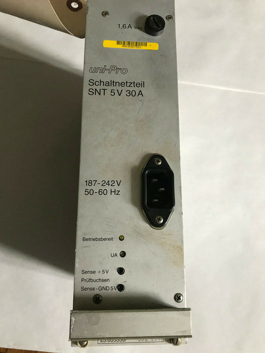 Schaltnetzteil Snt 5V 30A Switching Power Supply,Uni-Pro 20.002545,Snt 5V 30A,Sf