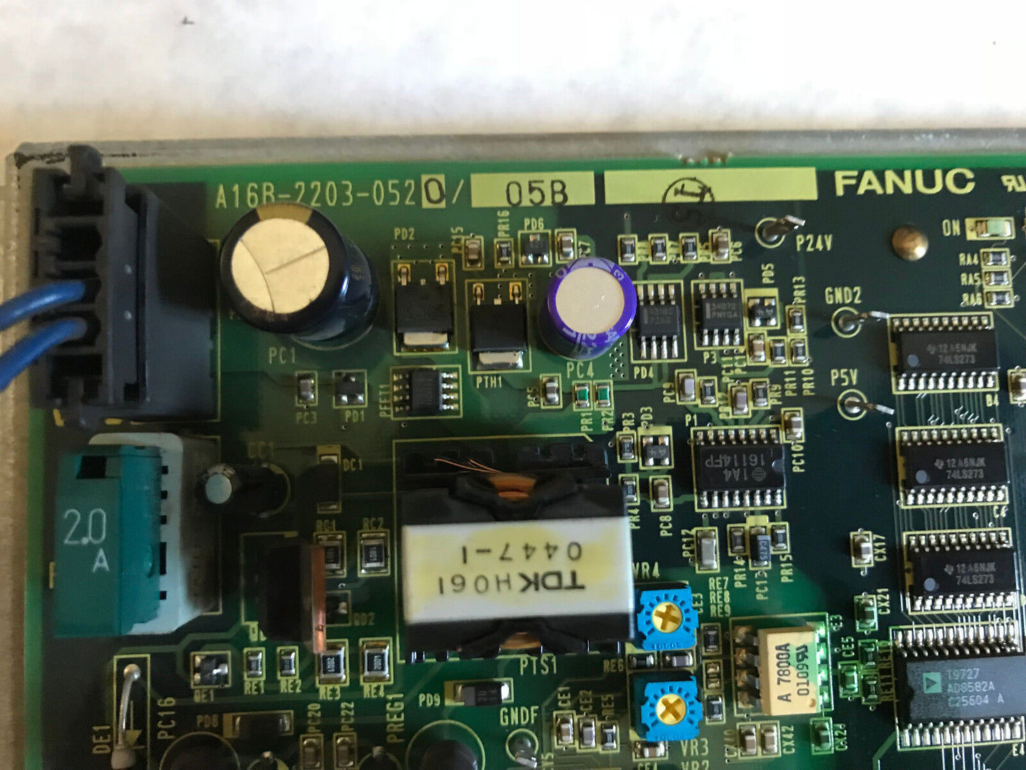 Fanuc A16b-2203-0520,Fanuc A16b-2203-0520/05B I/O Board,Fa