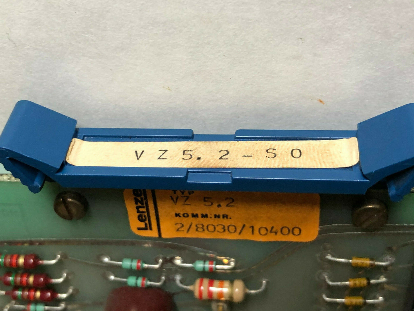 Lenze Vz52,Lenze Vz 5.2,2/8030/10400  Elektronishe Board Vz5.2-S0 Vz5.2-So,Di