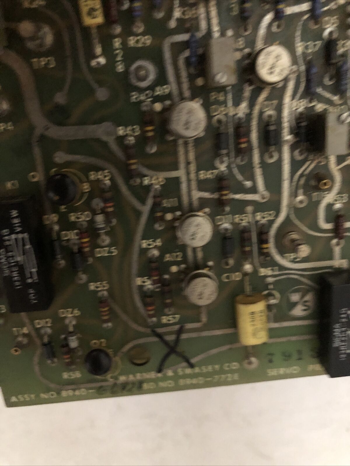 Warner & Swasey 5351-5037J Dc Servo Drive,8940-775F,8940-772E,8940-6675,Cu