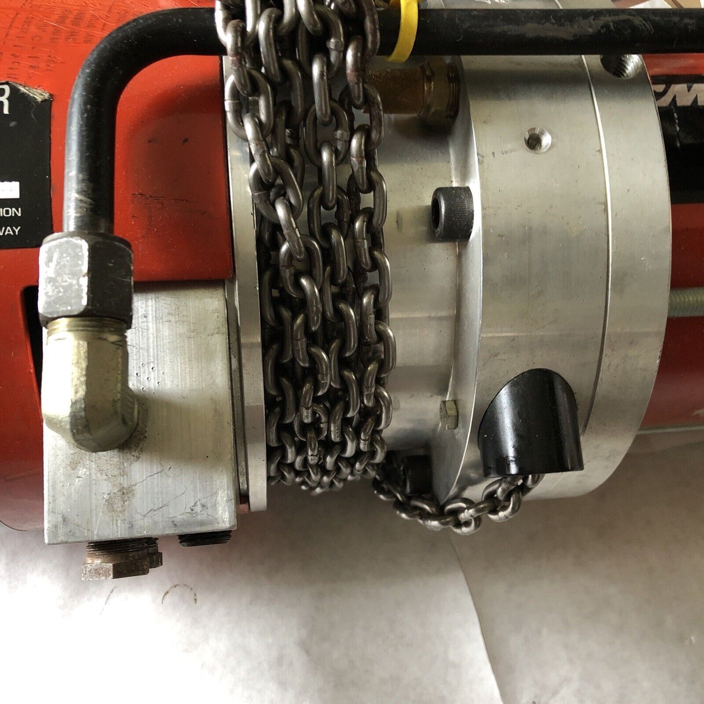 Cm 0950 Pneumatic Chain Hoist,Cm Max Balancer, 120 Lbs Load 55Kg,Bw