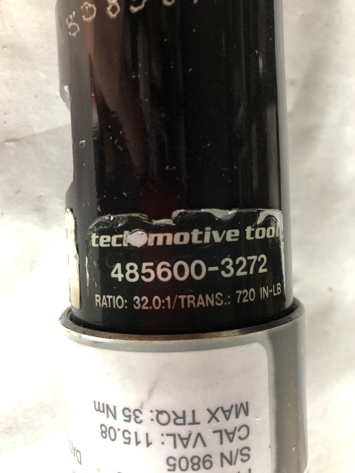 Tech-Motive 48156A-35 Electronic 3/8" Nutrunner Wrench,35Nm,485600-3272,Bg