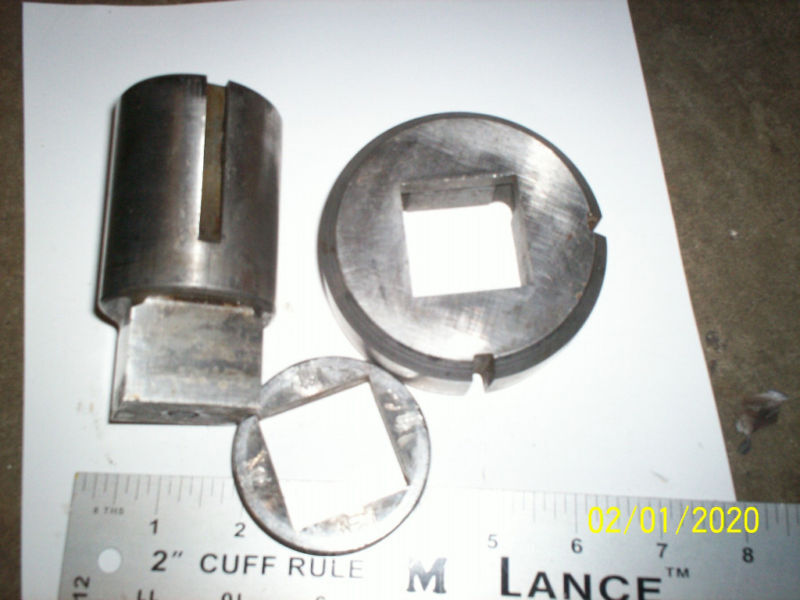 Wilson Wt 1.414" Square Thick Turret Punch & Die,Tf