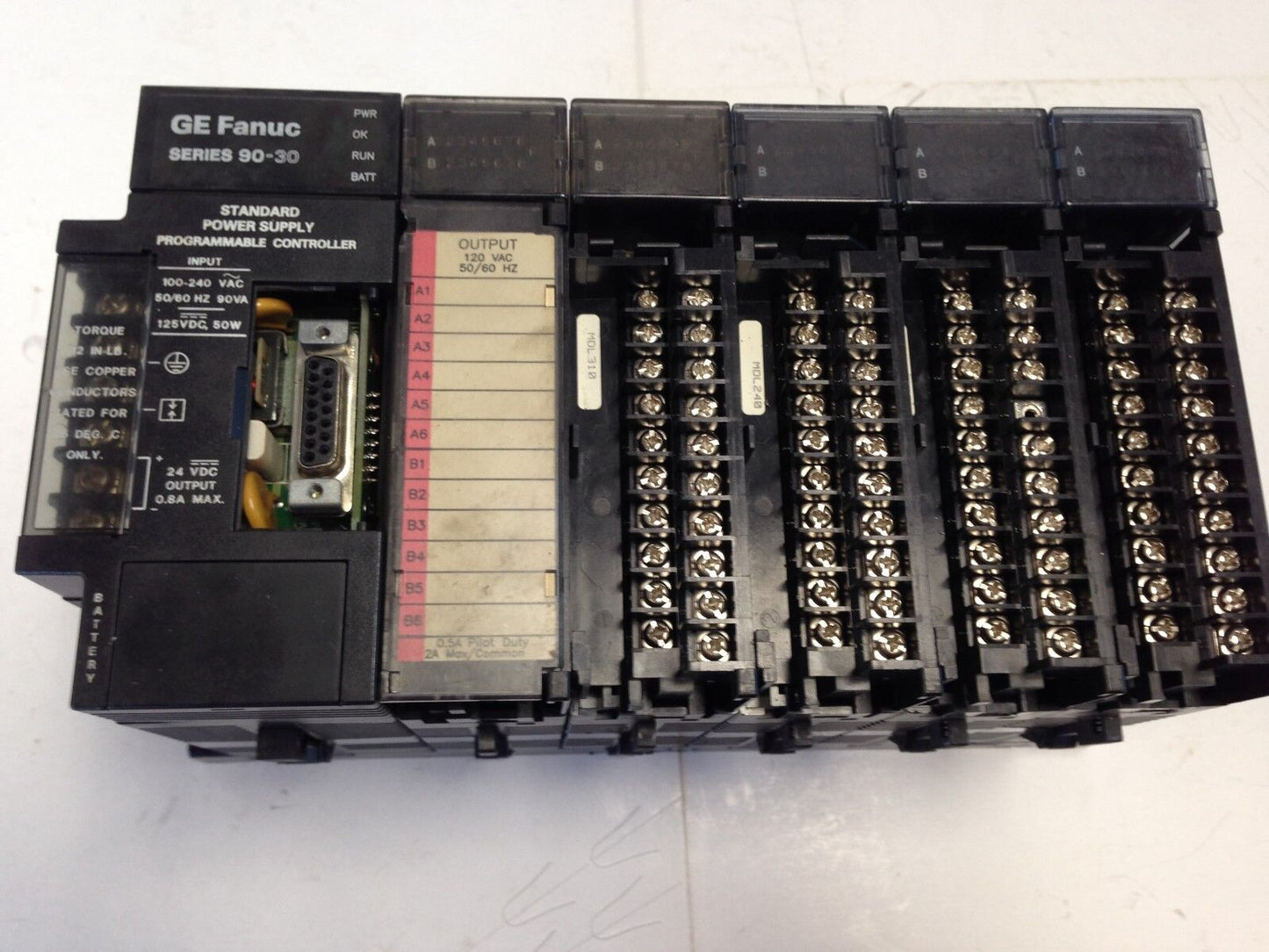Fanuc Ic693pwr321s Series 90-30 Plc Ic693mdl240c,Ic693cpu311f,Ic693mdl240e,Dh