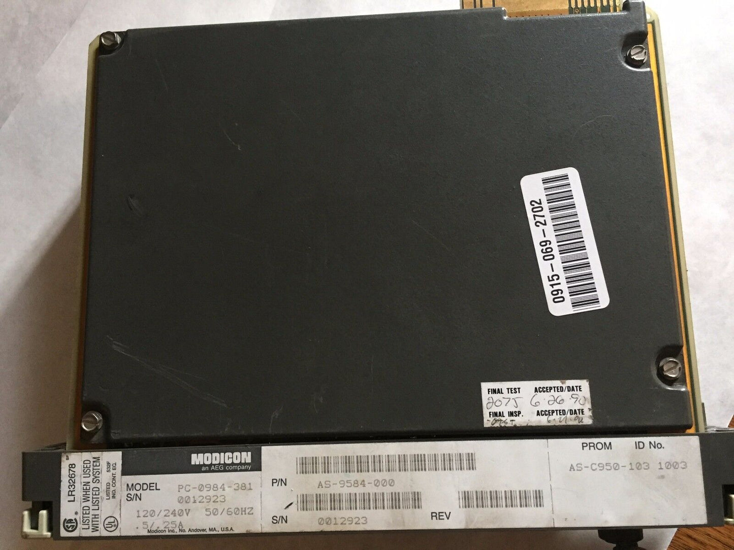 Modicon 984,Schneider Pc-0984-381,As-9584-000,As-C950-103,Aeg 984 381,Bz