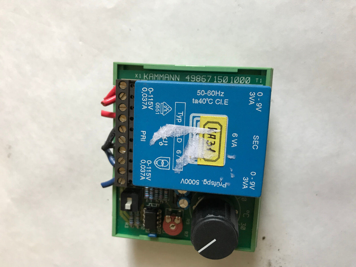 Kammann 498671501000 Contact Block 49867 150 1000,Fld 6/9,Ab