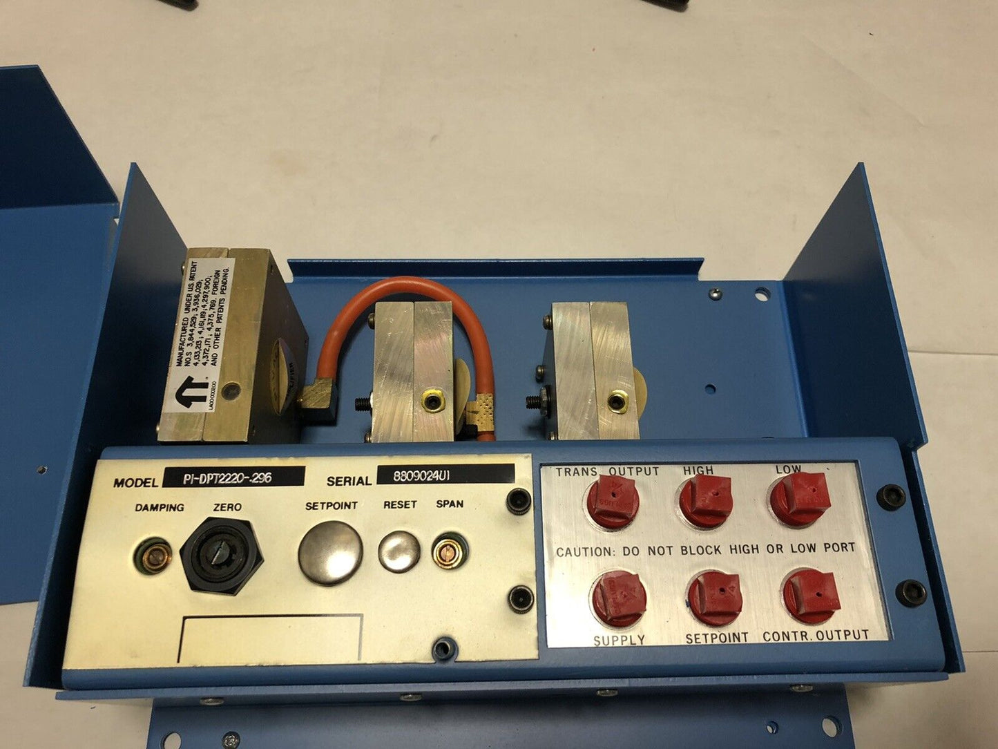 New Brandt Pi-Dpt2220-.296  Instrument Pressure Transmitter Differential,Ej