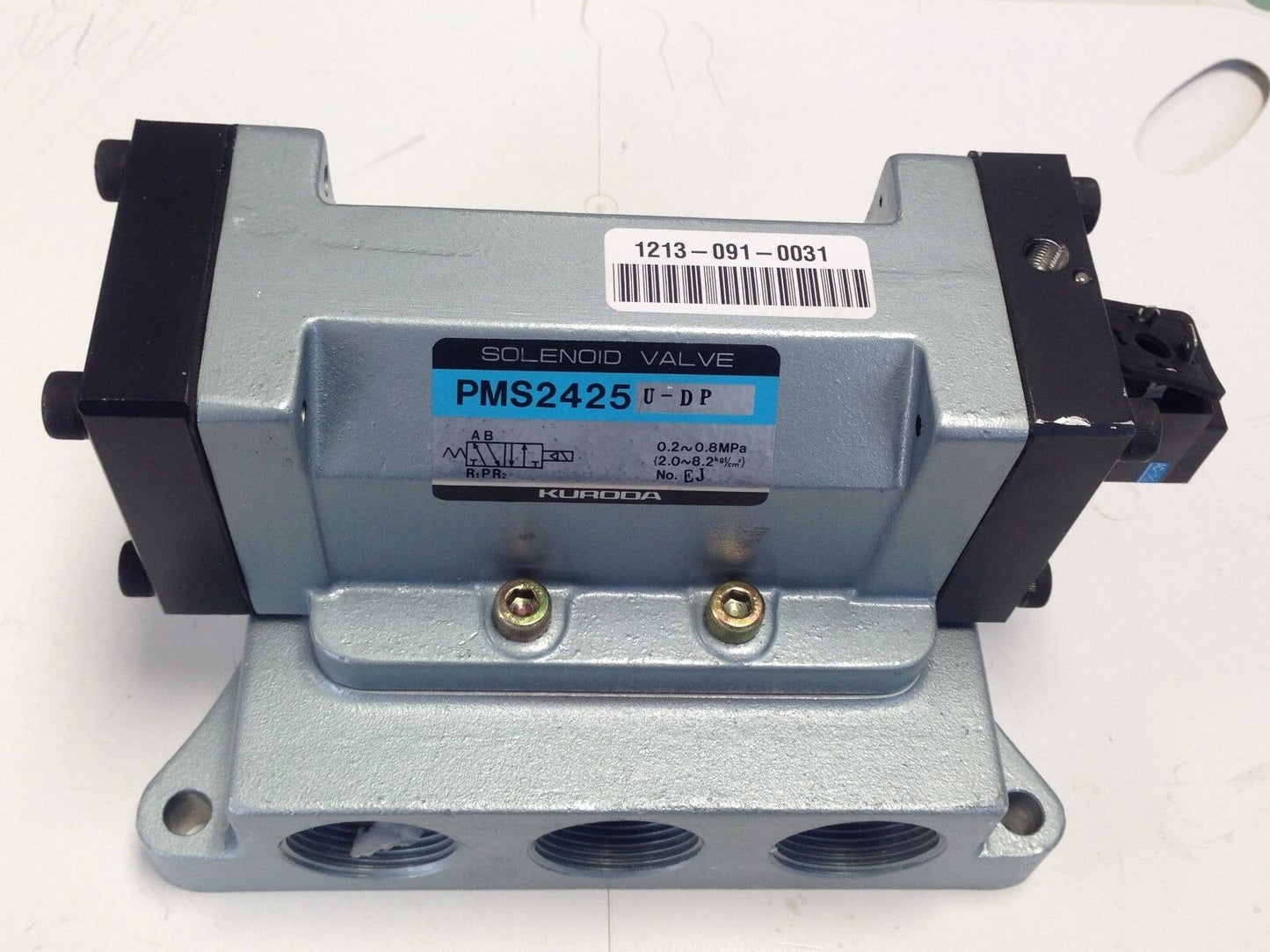 New Kuroda Pms2425u-Dp Solenoid Valve, 100/110 V Pms2425 U-Dp,Dh