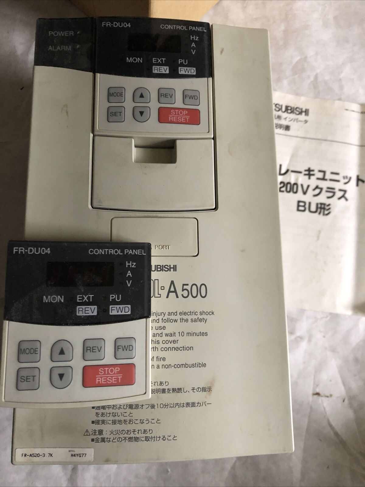 Mitsubishi Fr-A520-3.7K,Mitsubishi Freqrol A500, Mitsubishi Fr-A520-3.7K-Na,Di