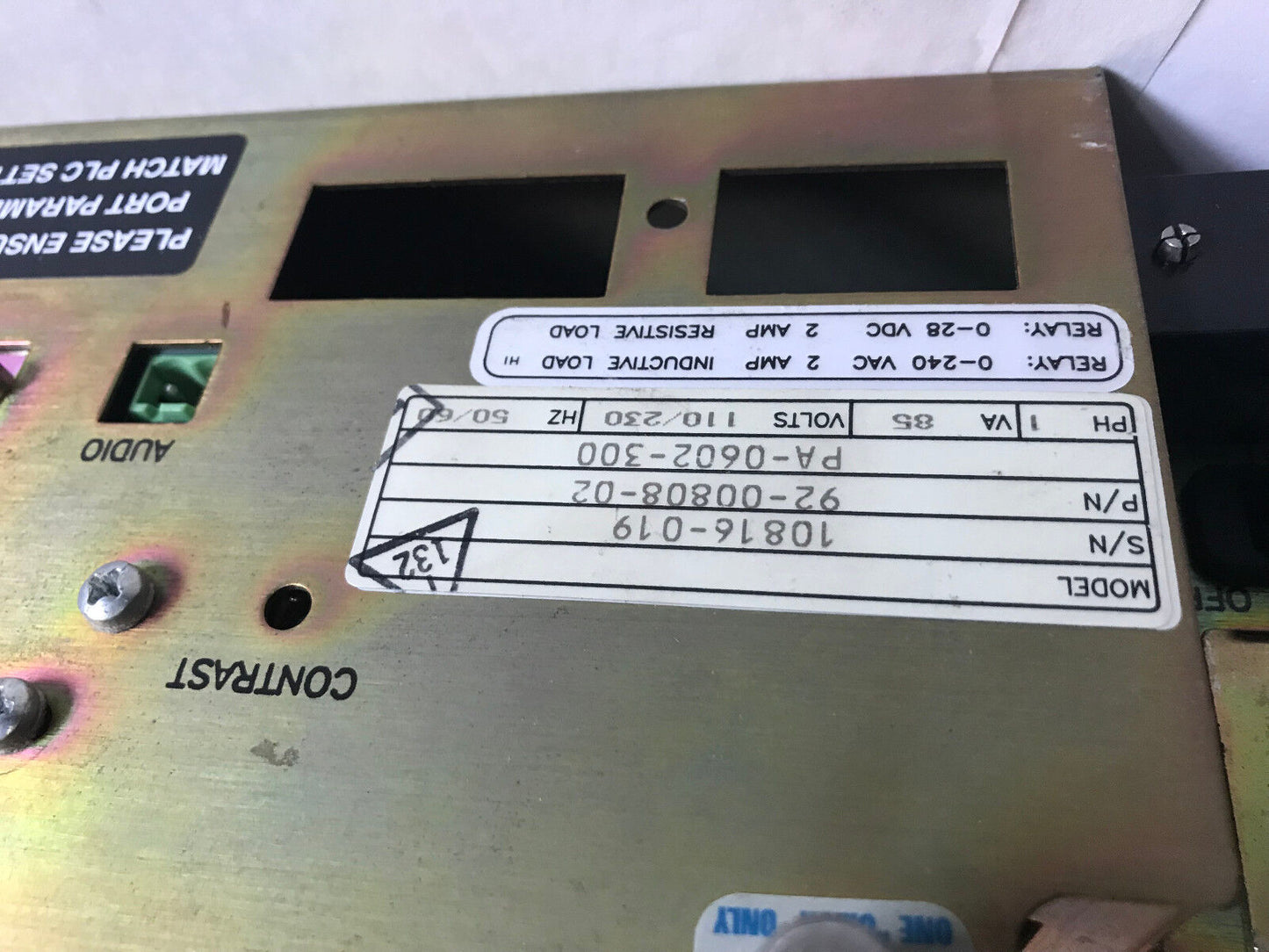 Modicon Mm-Pma2-300,92-00808-02,Interface Pmate+ Compact Ii Crs (Plc Only),Sc
