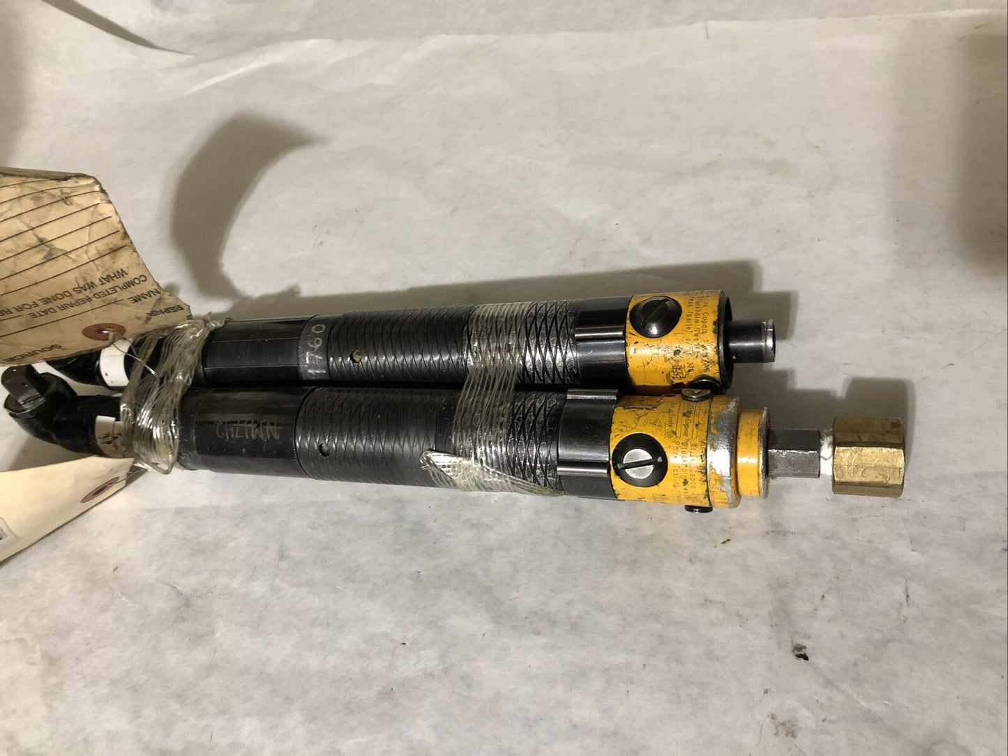 Lot 2 Atlas Copco Ltv008 R11-10 Pneumatic Angle Nutrunners,3/8",1/4,Nm1742,Fc