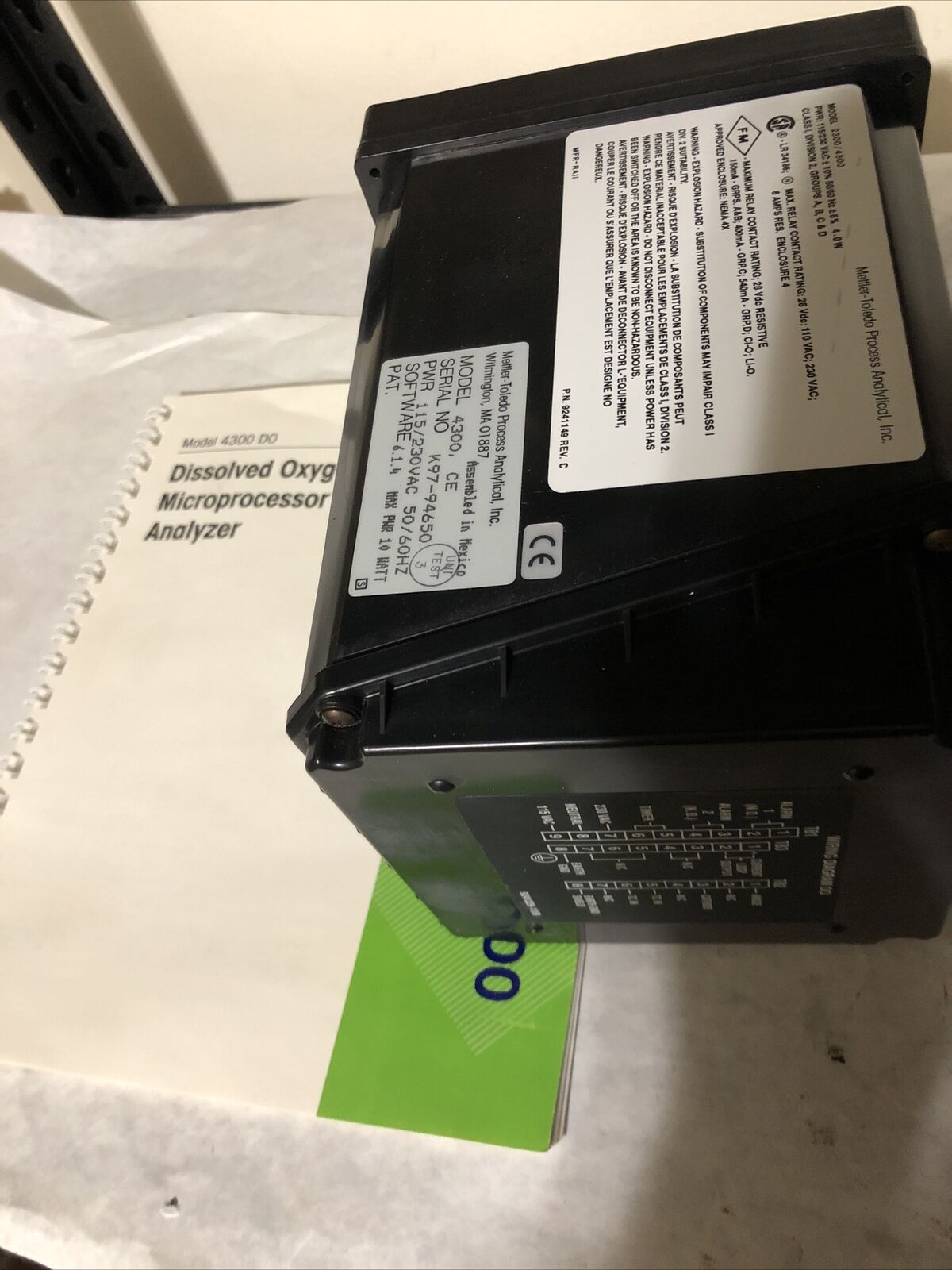 New Mettler Toledo 4300,Model 4300 Transmitter 115/230Vac 314303000,Bf,Fc