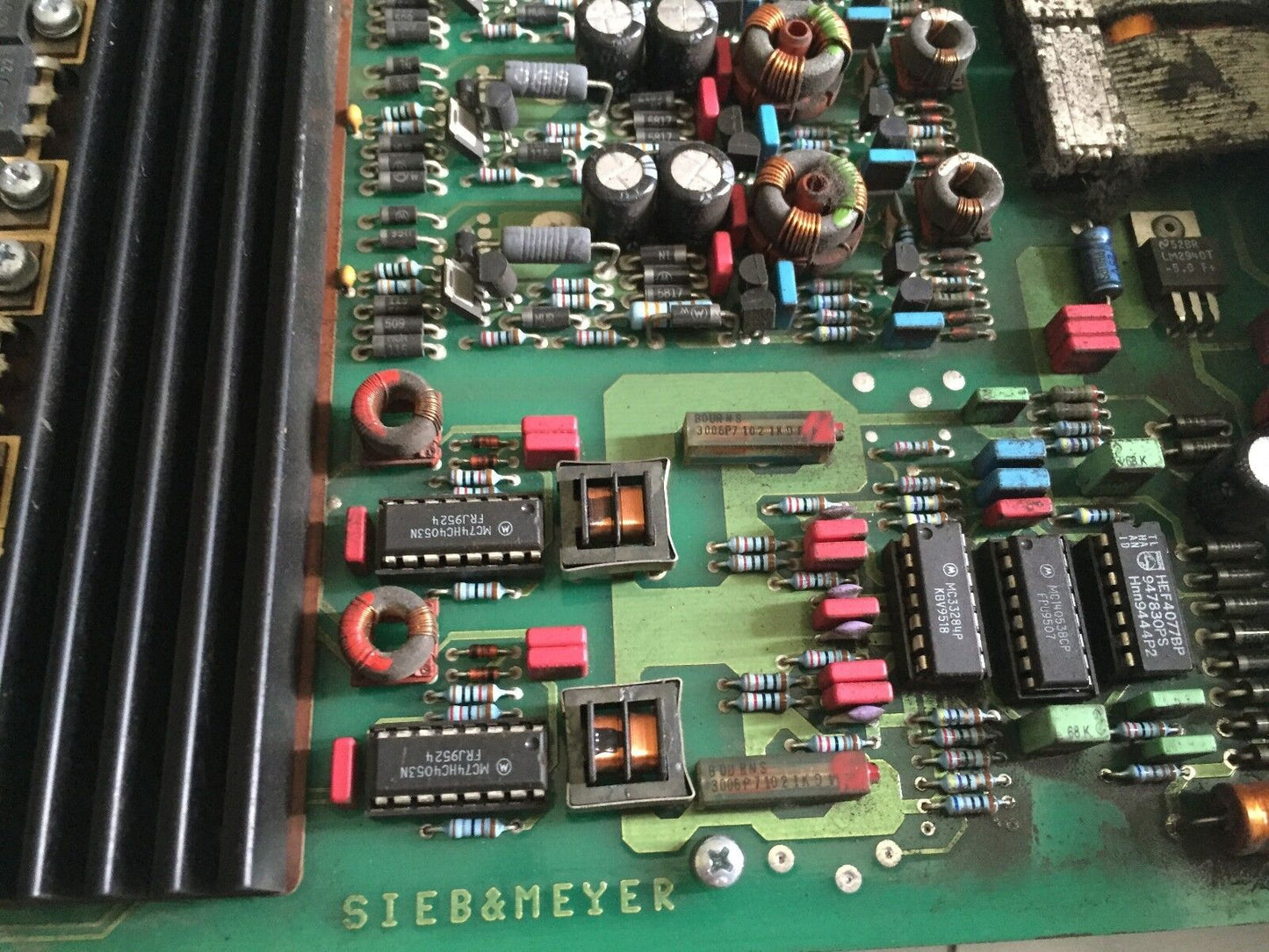 Itd M2,026.39.51,Sieb Meyer 26.39.058.2,B940429s Servo-Amplifier, 26.39.023.6,Bi
