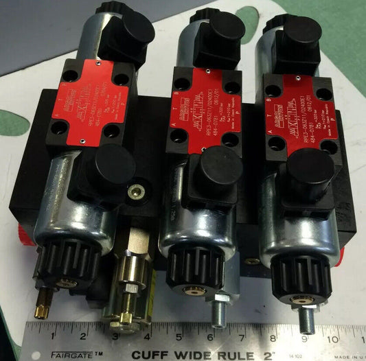 New Argo Solenoid Valve 120Vac 60Hz 320Barmax And Block Rpe3-063Z11/02400E1,Bw