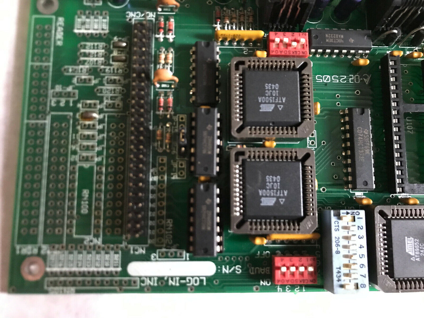 Mazak & Fanuc Log-In L-Btr Rev A  Cnc A-02 2505 Board,Sg