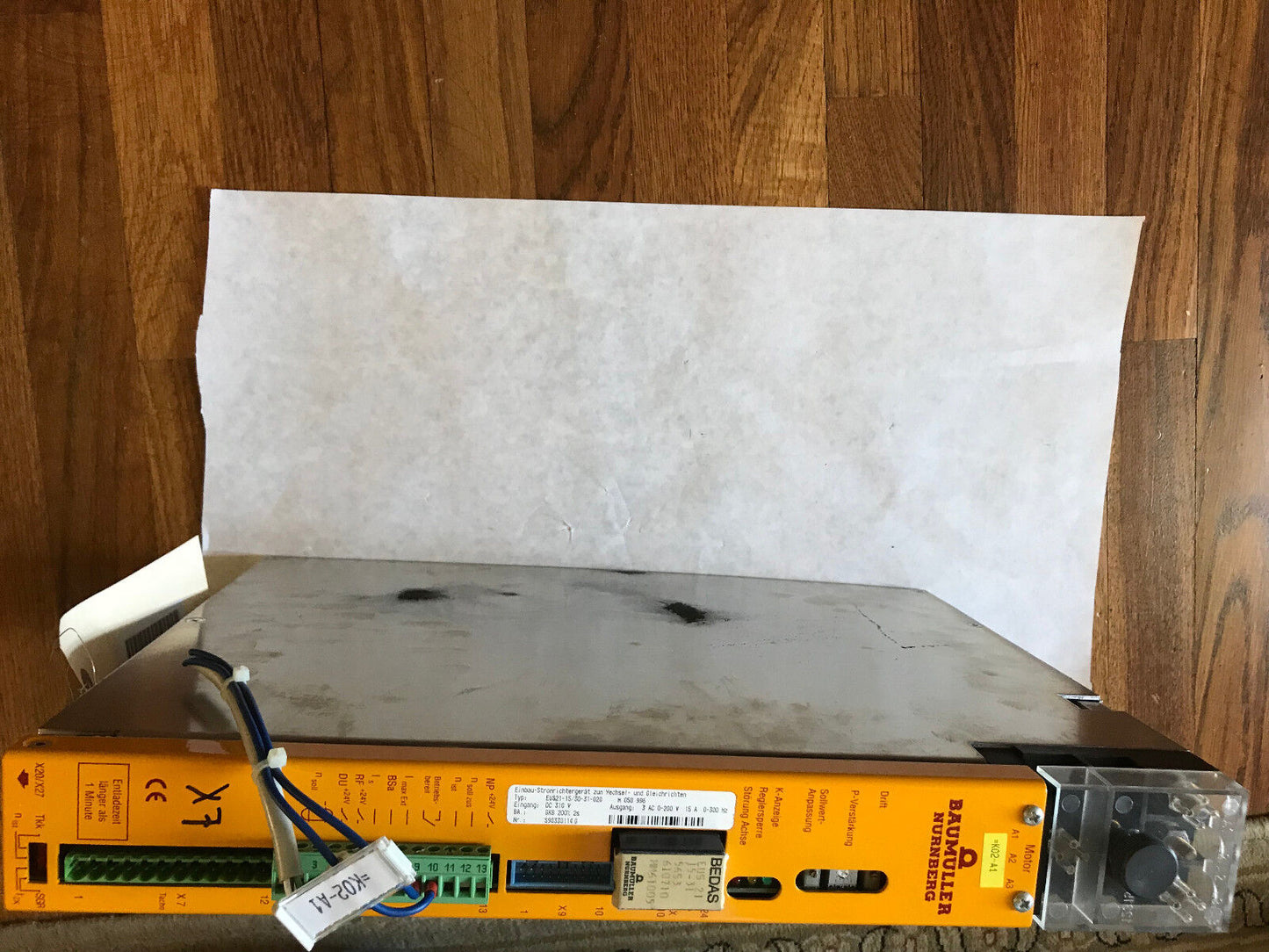 Baumuller Nurnberg Eus21-15/30-31-020 Servo Drive,Bedas Eus 21,15-31,Mm61005,Fa