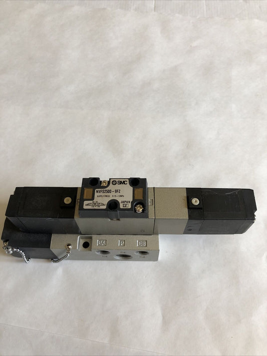 New Smc Nvfs2500-9Fz  , Ac19-26.5V ,Ac20.5-27.5V Pneumatics Valve,Dg