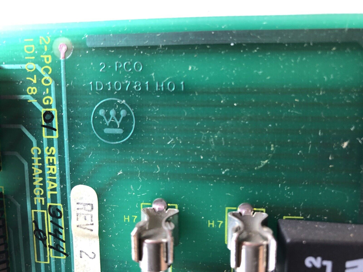 Westinghouse 2-Pco-G01 Automation Intelligence Componet 1D10781 H01 Plc Board,Sb