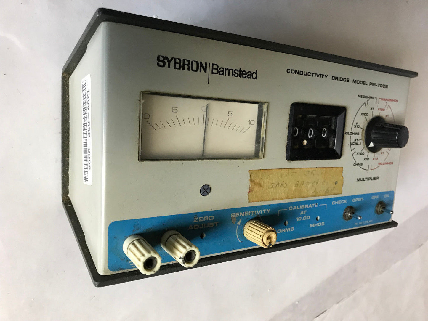 Sybron Pm-70Cb Barnstead Pm-70Cb Conductivity Bridge,Pm70cb ,Sh