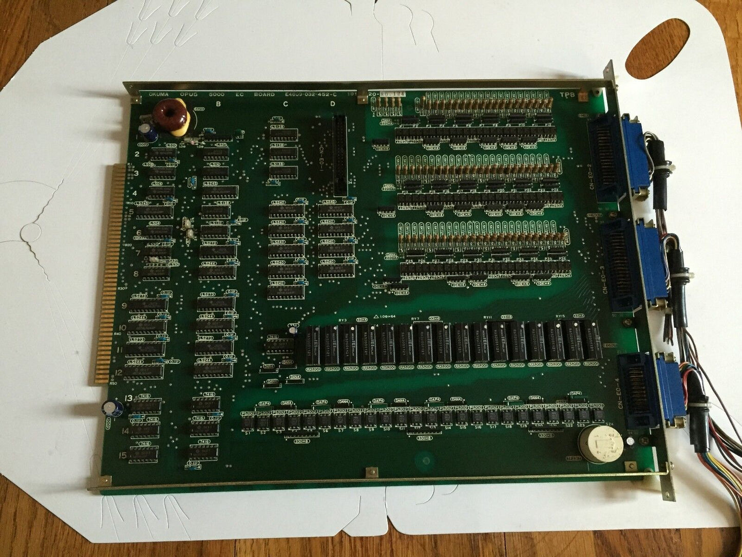 Okuma E4809-032-452-C 1911-1120,Opus 5000 Ec Board, Okuma Opus 5000,Bh,Bv