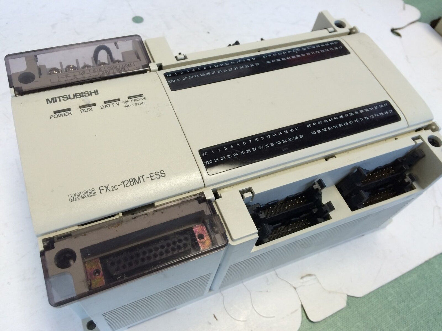 Mitsubishi Fx2c-128Mt-Ess/Ul Plc Main Cpu 100-240Vac Fx2c-128Mt-Ess,Sc