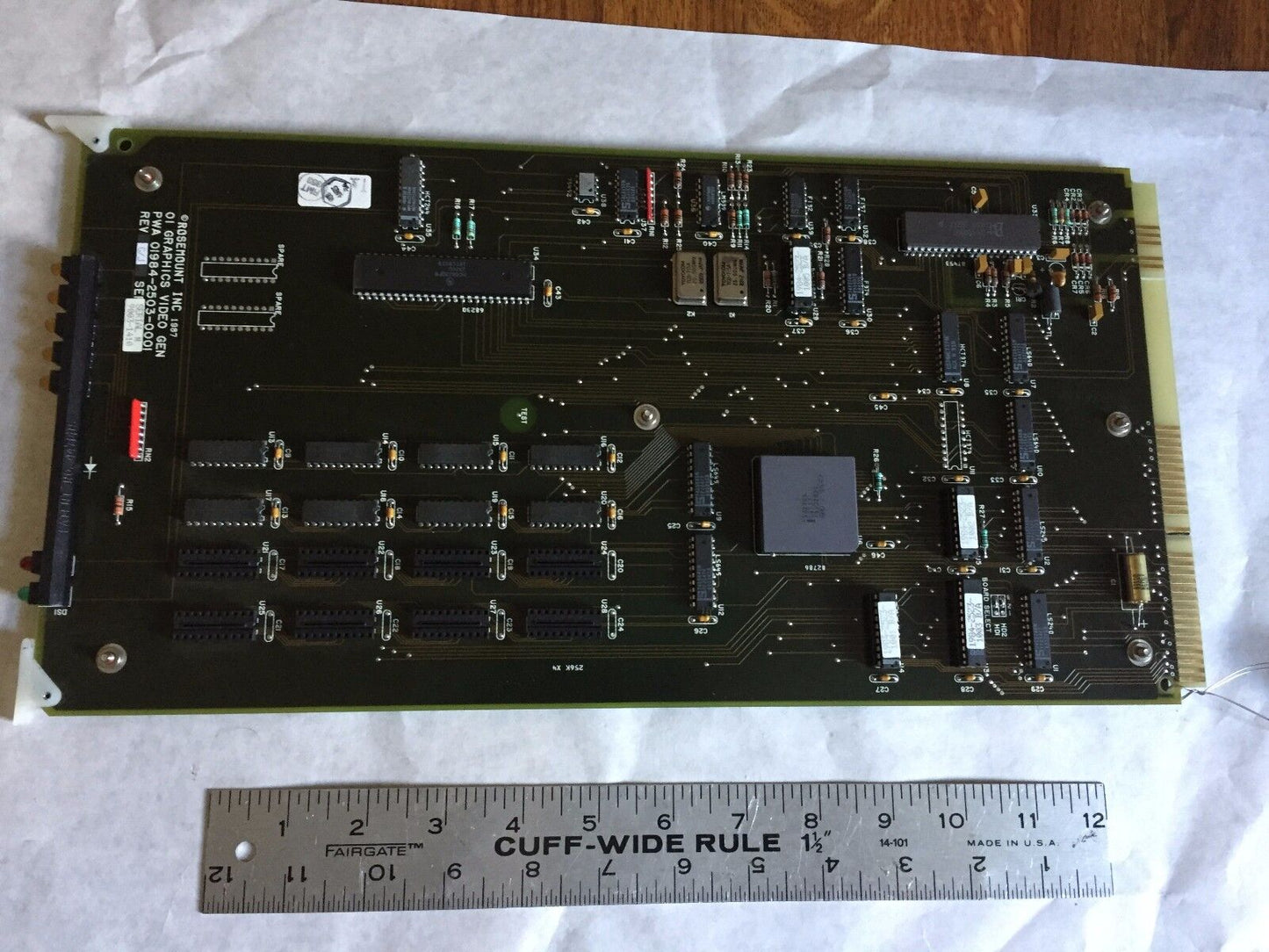 New Rosemount Oí Graphics Video Gen,Pwa 01984-2503-0001 Rev G/J,Circuit Board,Cx