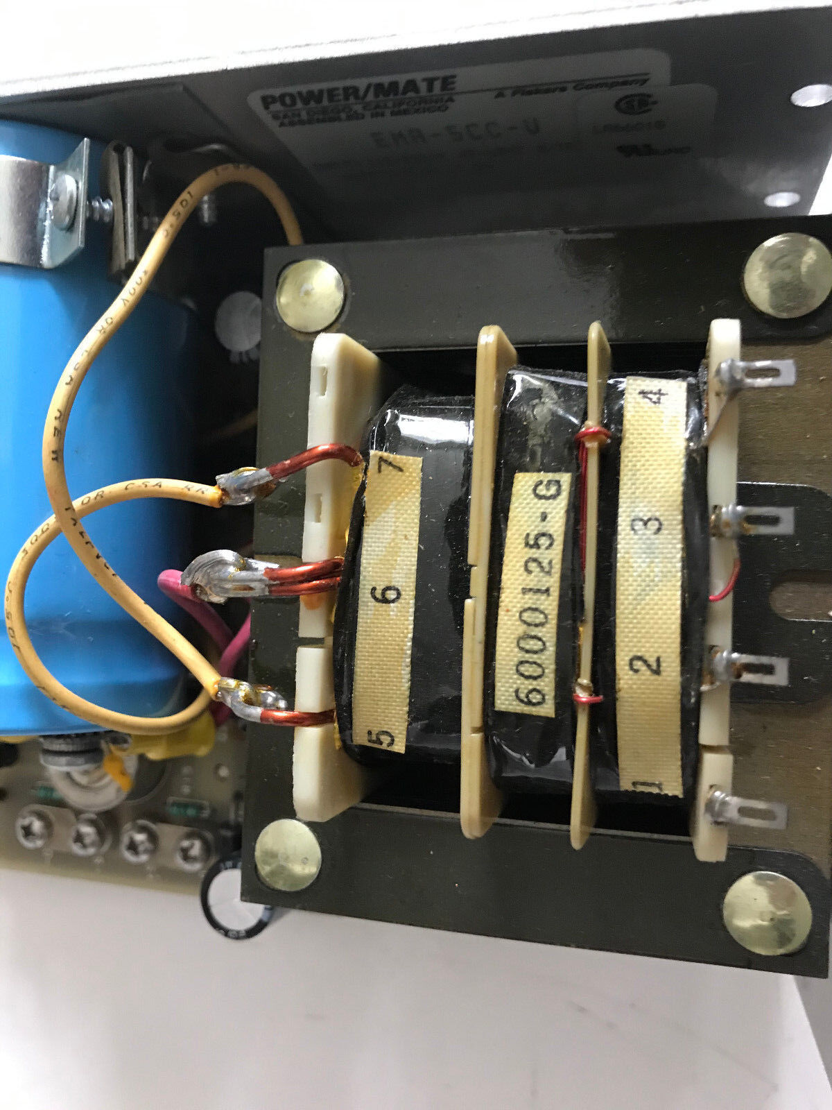 Power Mate Ema-5Cc-V,Ema-Scc-U, Power Supply,5Vdc @ 11Amps,115/230Vac Input,Sc