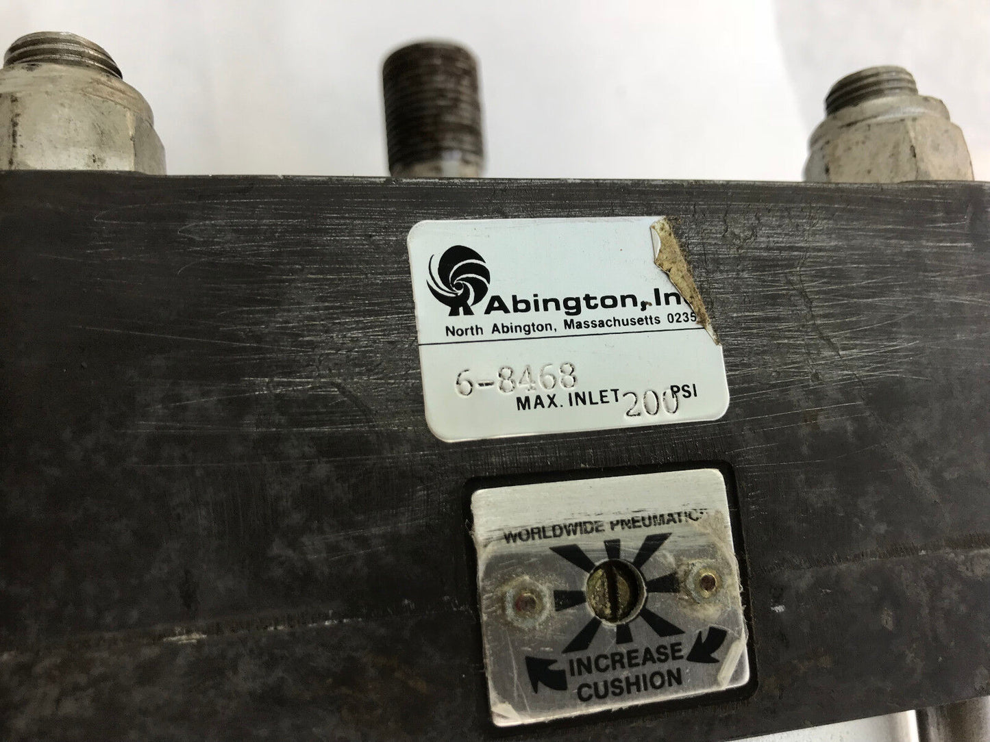 New 6-8468 Abington 200 Psi Max Air Cylinder,Abington 6-8468,Tg