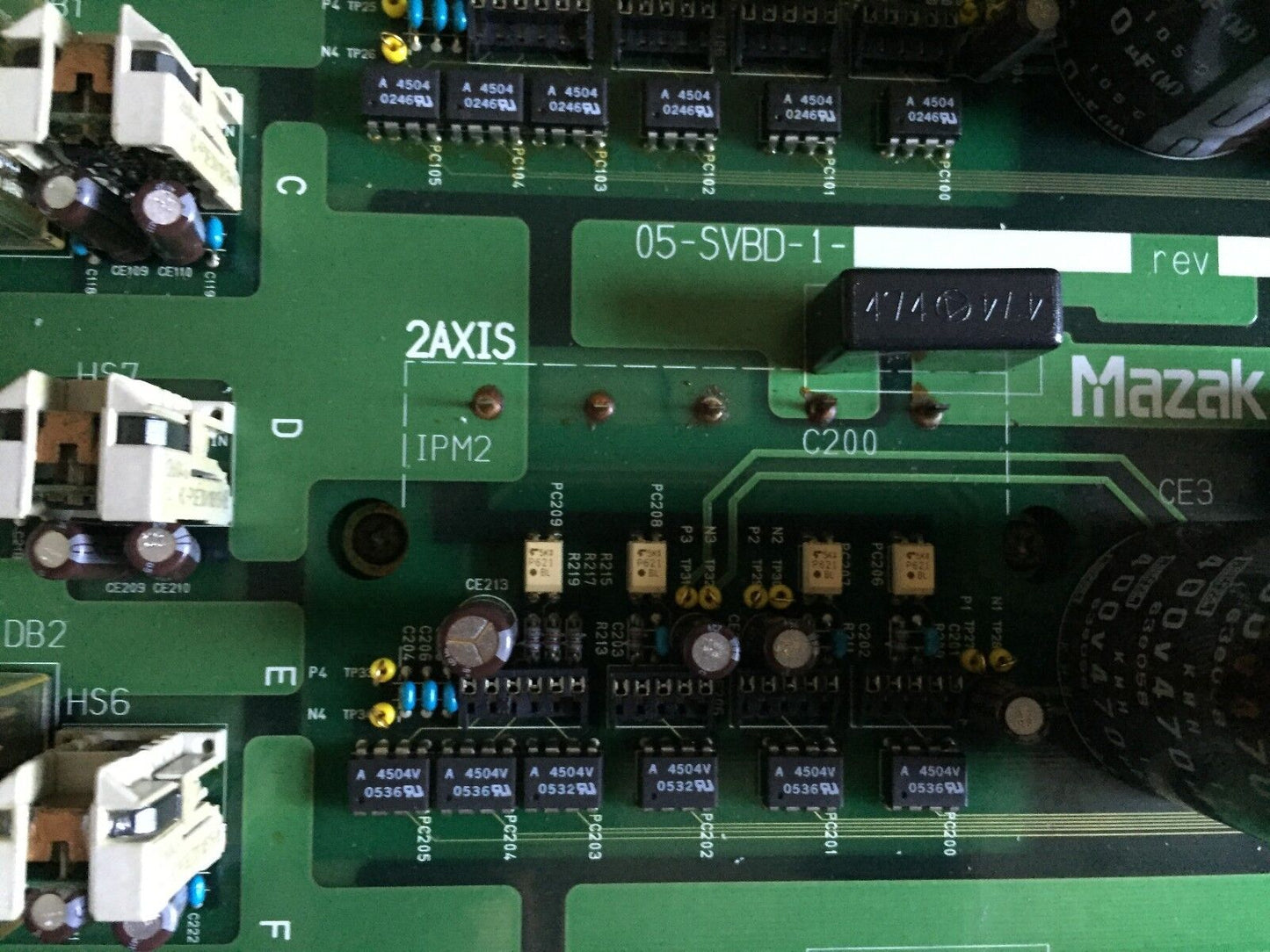 Mazak Minc05-0000,05-Main-2,05-Svbd-0,05-Sequence I/O-0,Servo Drive, Xcm14,Aq