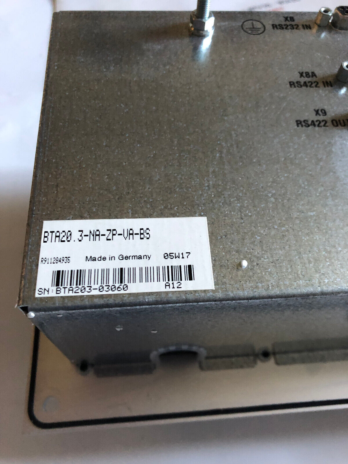 New Rexroth R911284935 Operator Panel,Rexroth Bta20.3-Na-Zp-Va-Bs,Ea,Eh