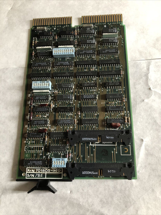 Plessey Microsystems 701805-100D,701804-001  Rev.A Stu Phillips Sp-18 Board,Bx