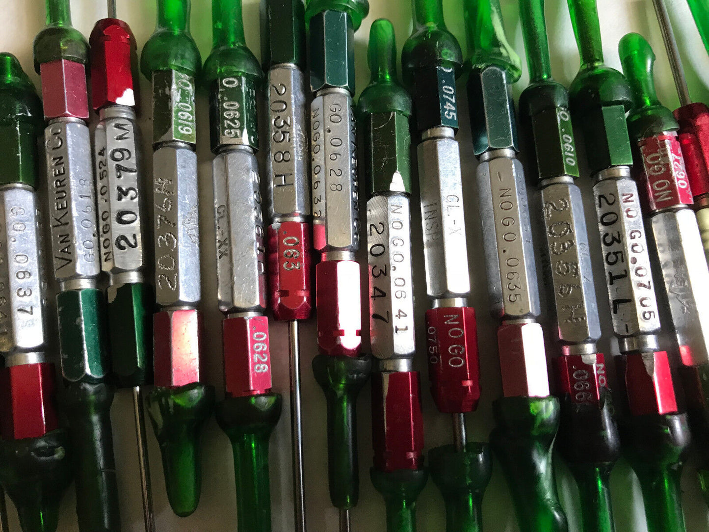 Lot Plug Gage Go Nogo Van Keuren .042,045,090,100,064,068,042,045,070,072,04,Es