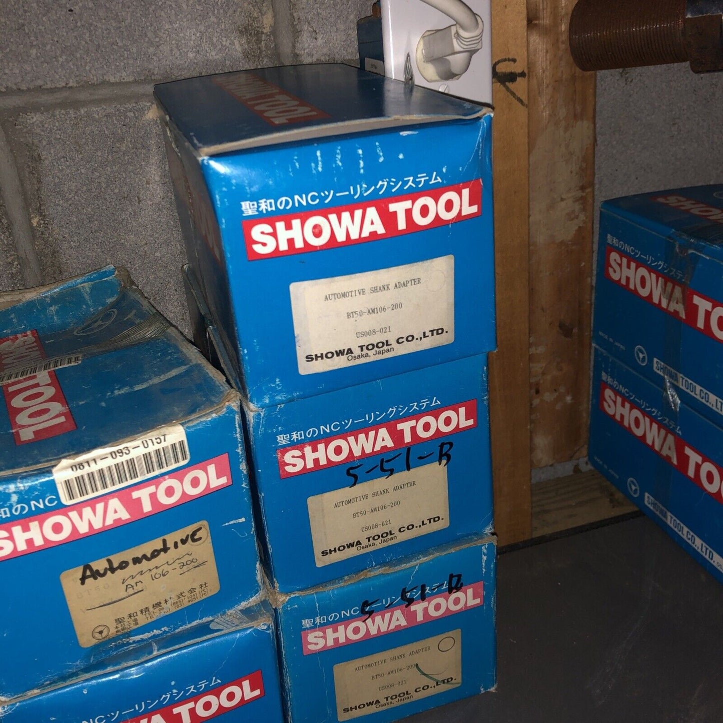 New Showa Bt50-Am106-200,Showa 008 Bt50-Am106-200 Automotive Shank,Us008-021,Ap