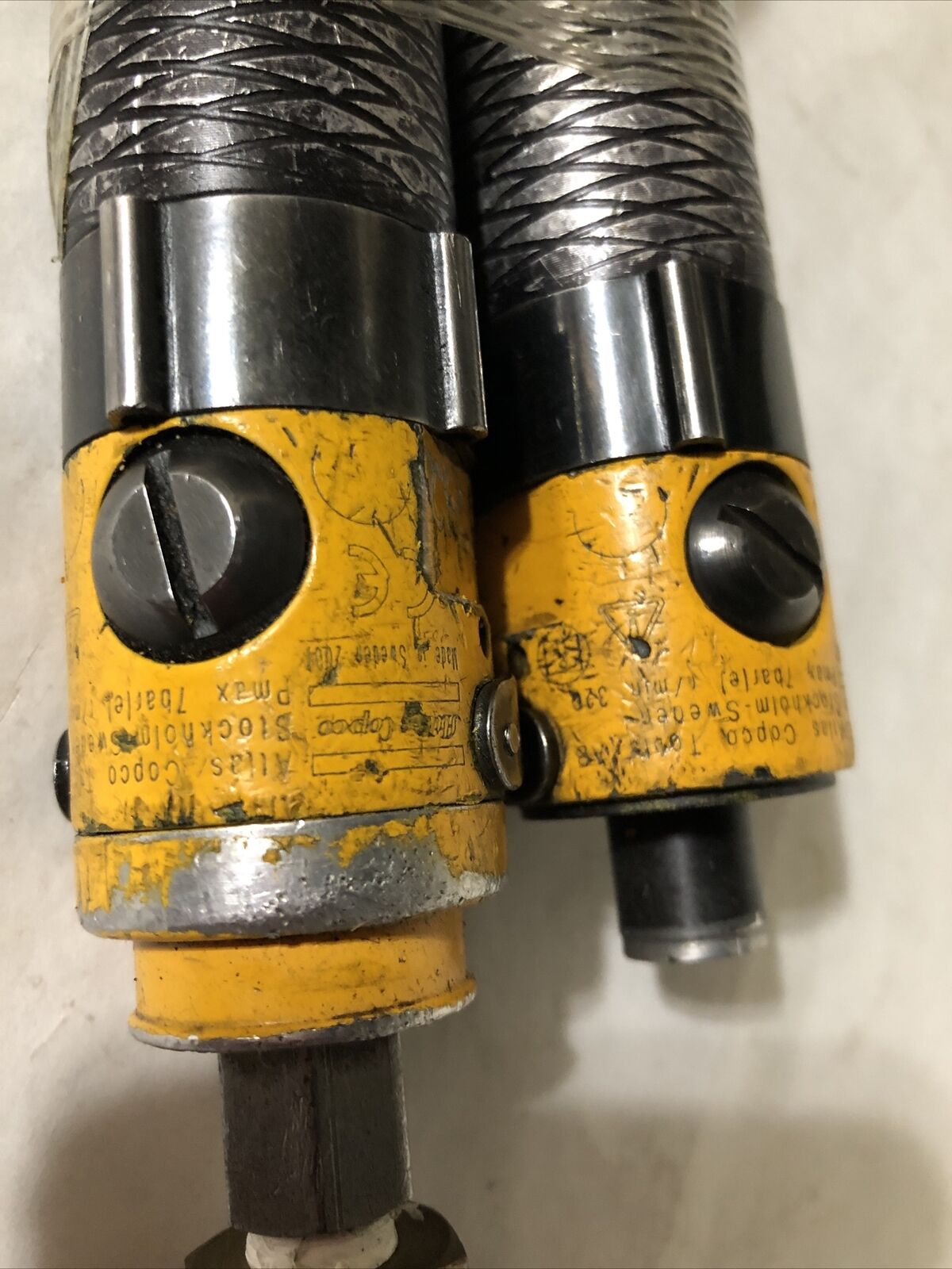 Lot 2 Atlas Copco Ltv008 R11-10 Pneumatic Angle Nutrunners,3/8",1/4,Nm1742,Fc