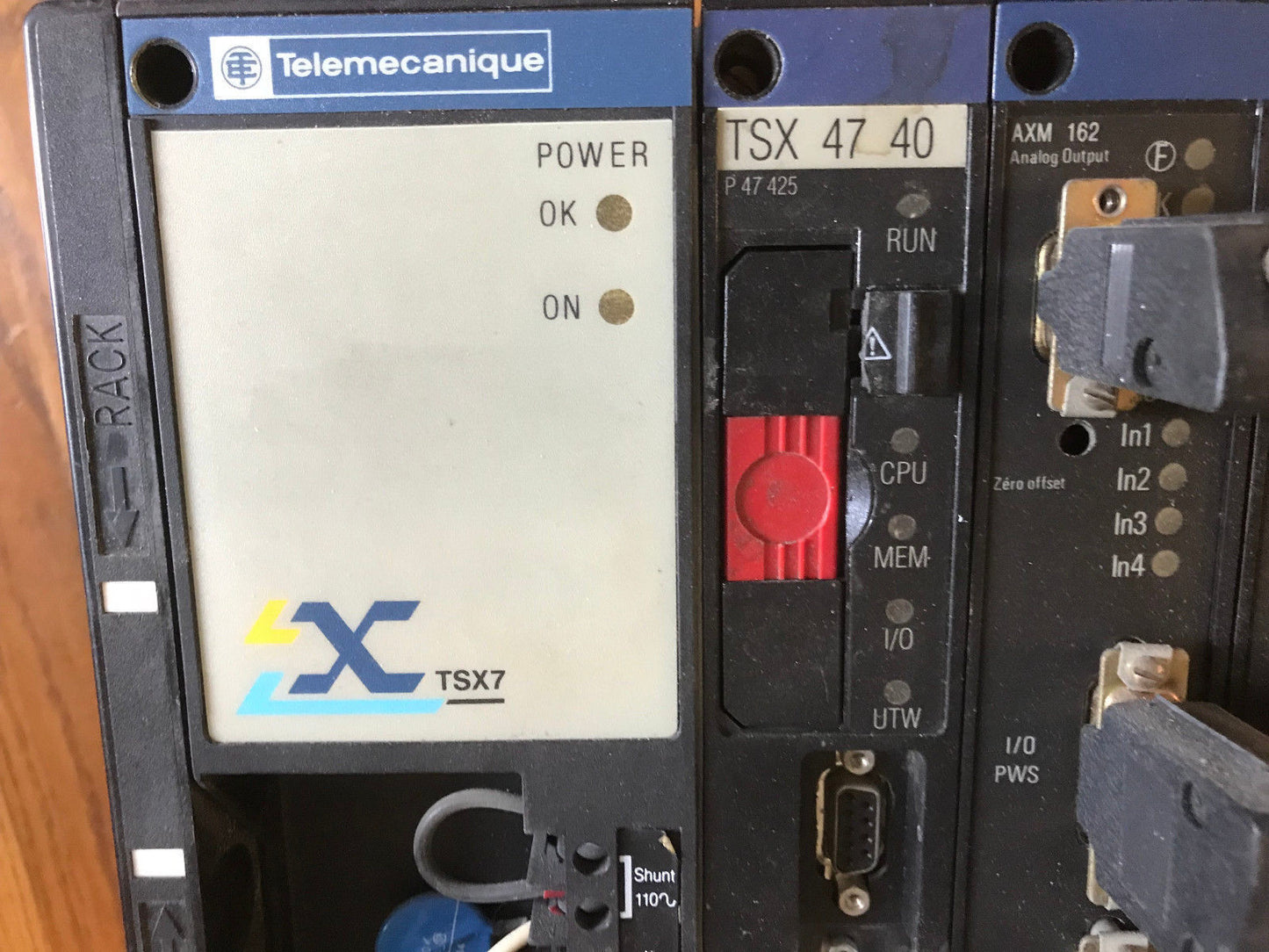 Telemecanique Tsx7,Tsxrkn82 Plc Rack,Tsx 47 40,Tsxp47425, Tsxaxm162,Ez