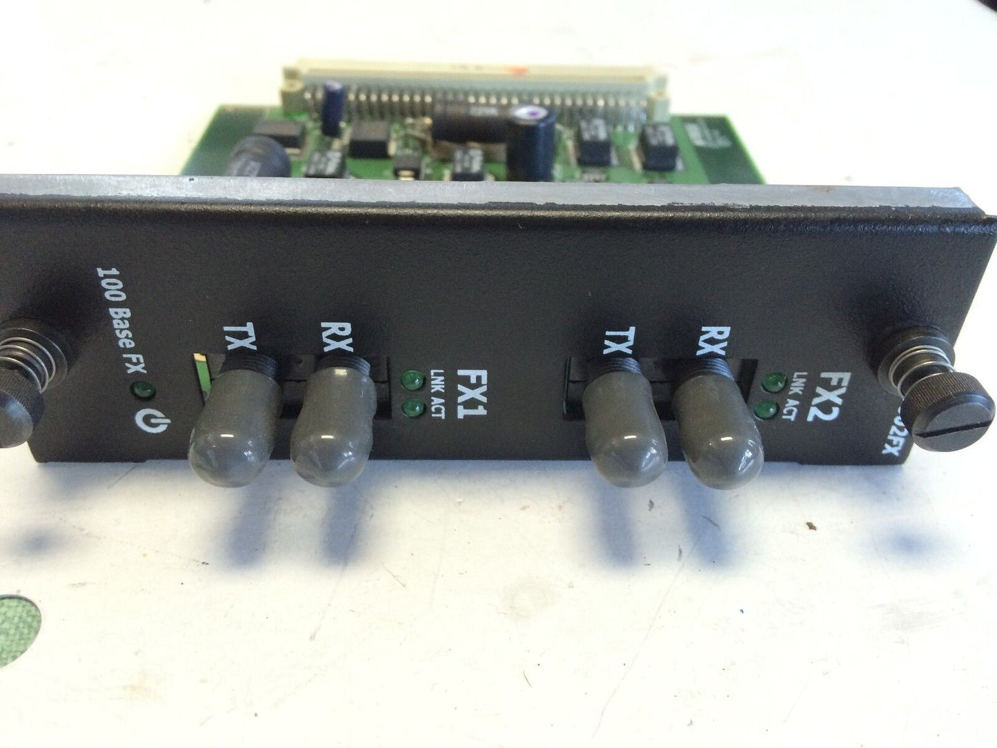N-Tron 9002Fx Slide In Module 100Basefx Multimode Fiber Ports 9002Fx-St,By