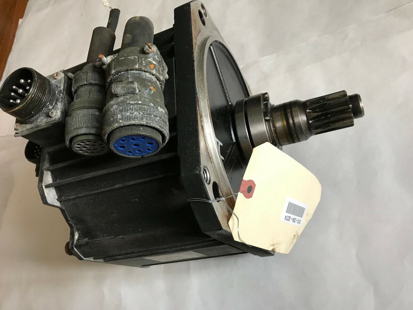 Nachi Mfm452h4v Ac Servo Motor. 4.5Kw, 2000Rpm, 21.5Nm,Sn