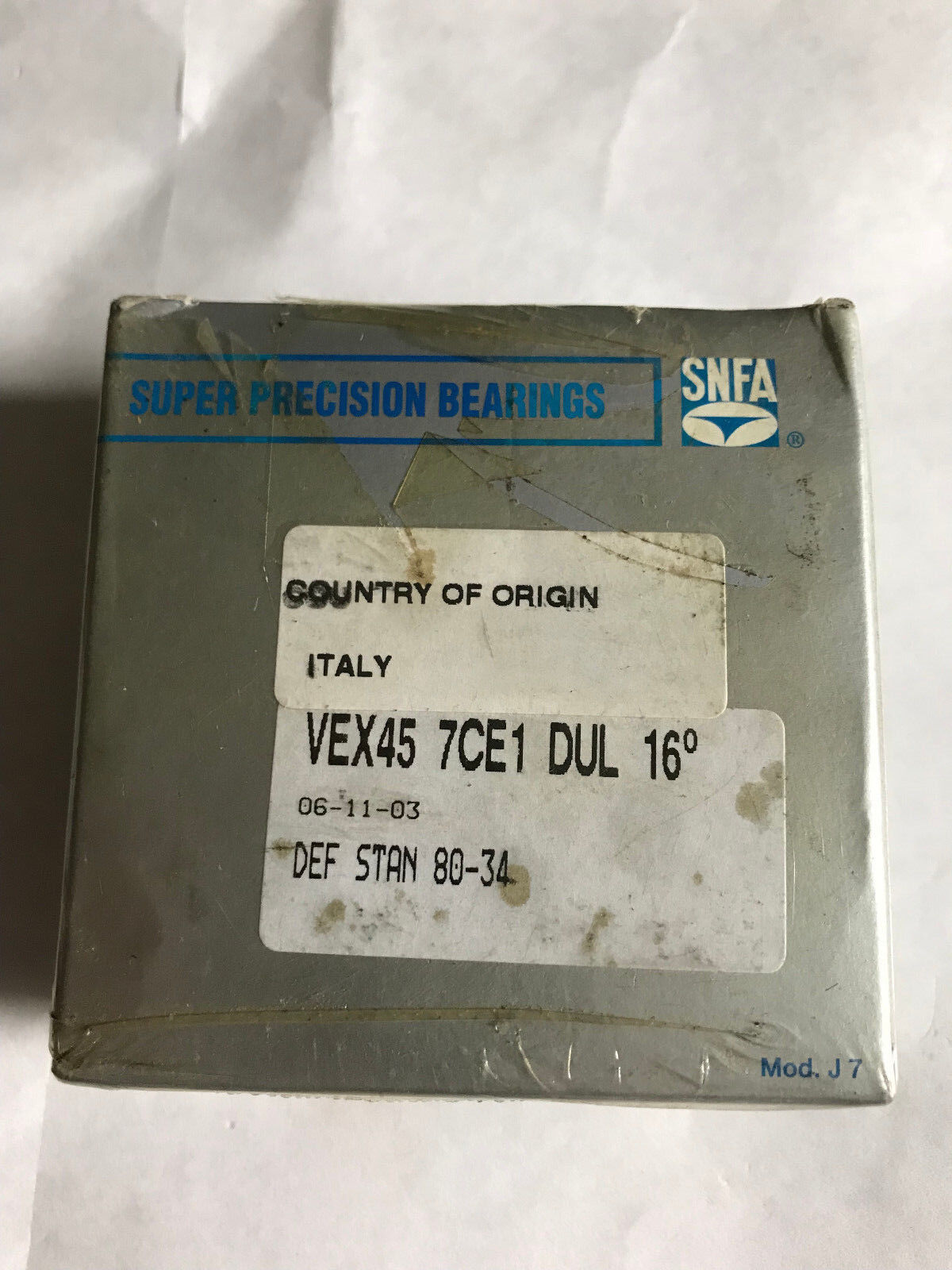 New 1 Set Snfa Vex45 7Ce1 Dul Super Precision Bearings,Snfa Vex45 7Ce1 Dul 16,Aa