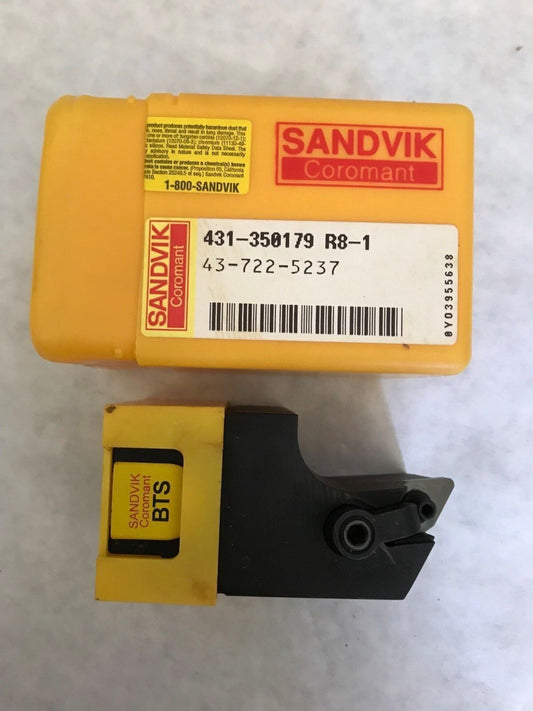 New Sandvik Coromant Bts 431-350179 R8-1 95563810B  Insert Tool Holder,Ek