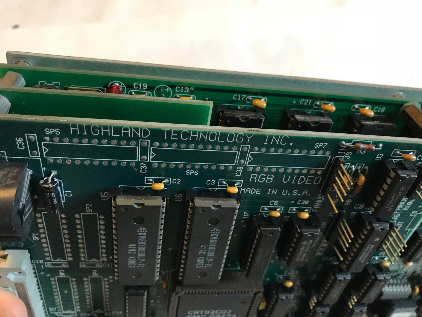 Highland Technology Cnc Highland Technology Rgb Video Circuit Board Ubrt,Ad