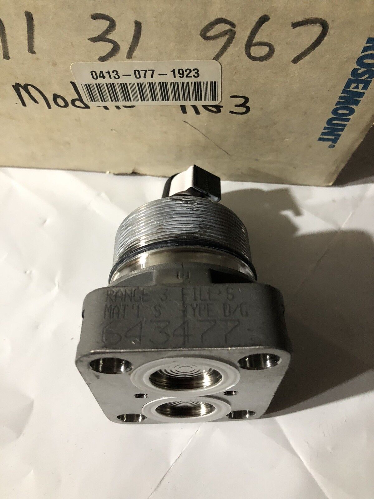 New Rosemount 03031-1045-0032 Process Sensor Body 1Ssd3-643477,643477 D/G,To