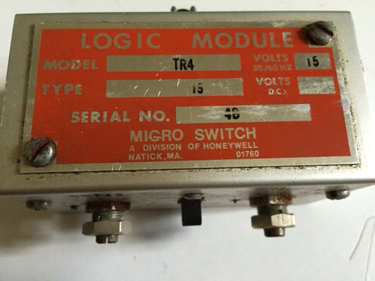 Micro Switch Tr4, Logic Module Tr4,Tr Logic 15V 50/60Hz Tr4,Er