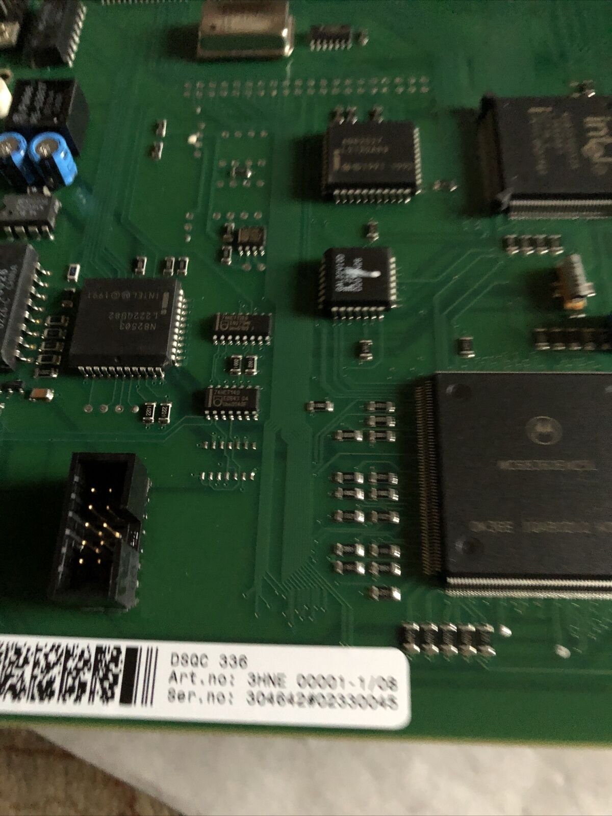 New Abb 3Hne 00001-1/08, Dsqc 336,Ea=0000,C420385a Ethernet Board,Cs